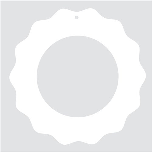 Cardboard Wreaths - White - Pack of 20