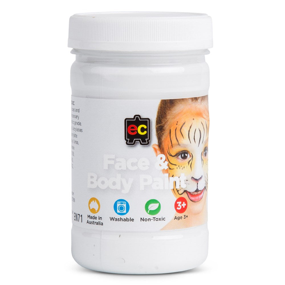 EC Face & Body Paint - White -175ml
