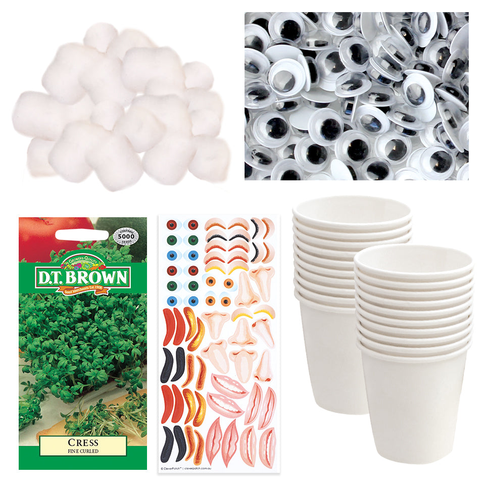 Cress Heads Group Pack