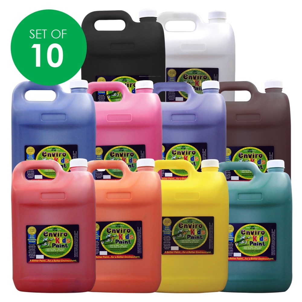 Enviro Paint - 5L- Set of 10 Colours