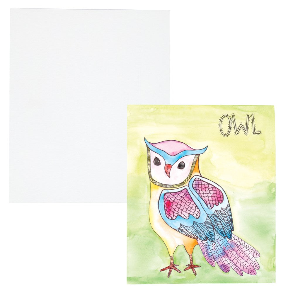 Watercolour Cotton Canvas Board - 15 x 20.5cm