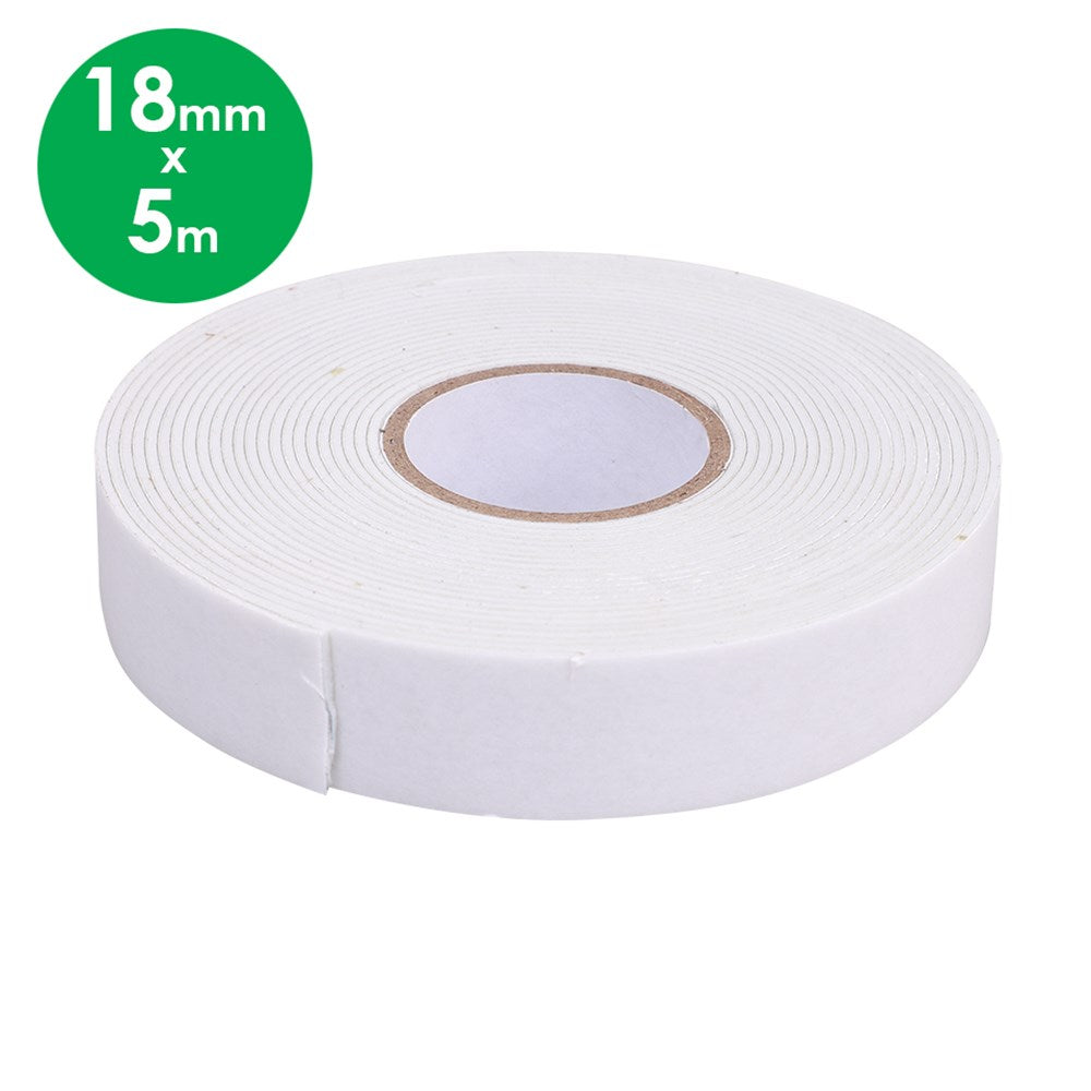 Double Sided Foam Tape - 18mm x 5m