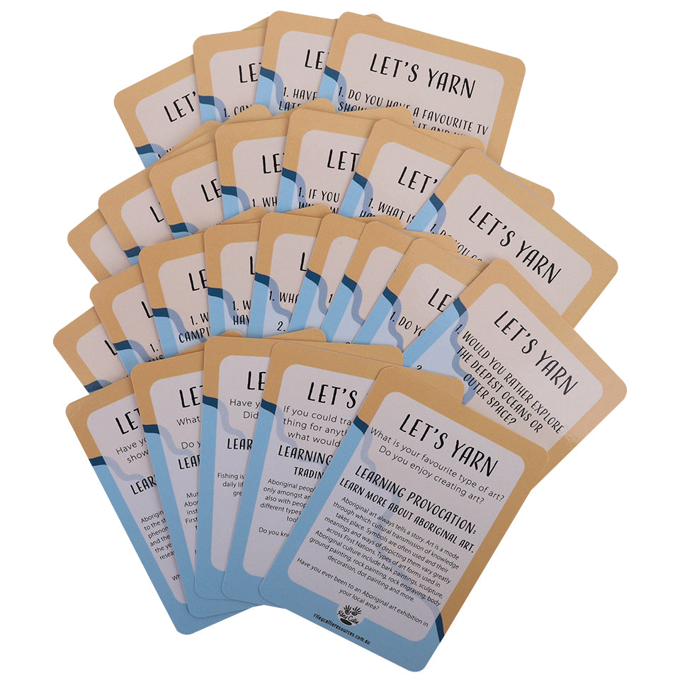 Aboriginal Yarning Cards - Pack of 25