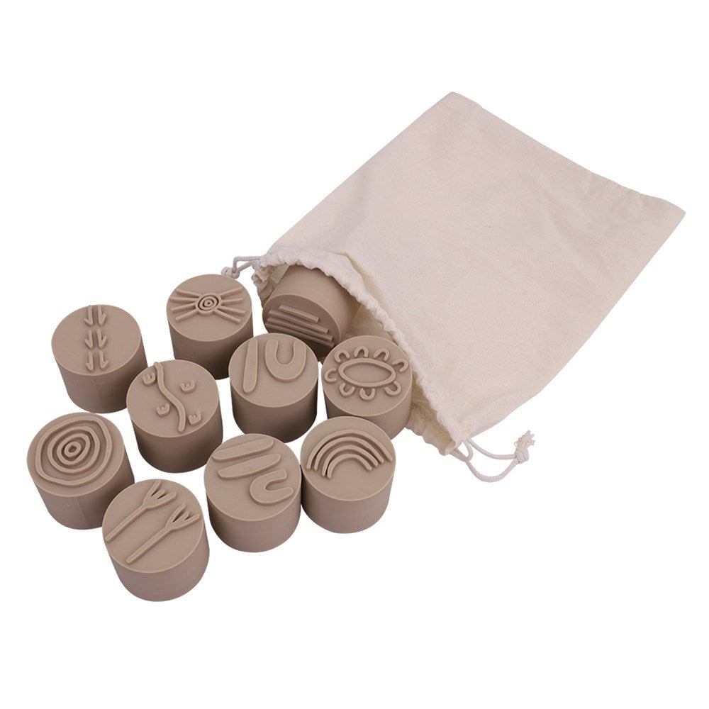 Aboriginal Symbols Stampers - Pack of 10