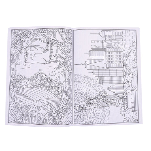 Colouring Book - Adult - 48 Pages