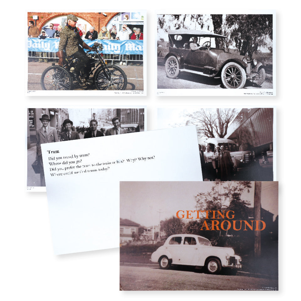 Getting Around Discussion Posters - A3 - Pack of 11