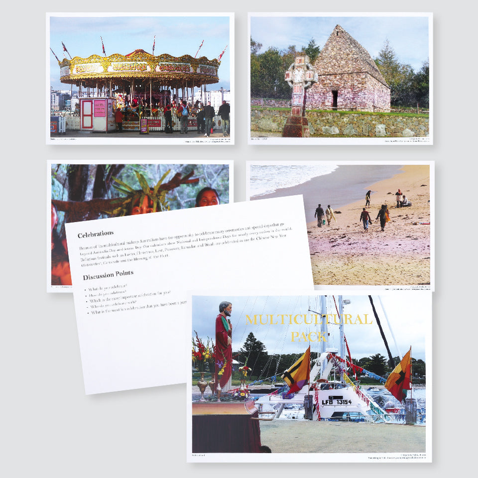 Multicultural Discussion Posters - A3 - Pack of 12