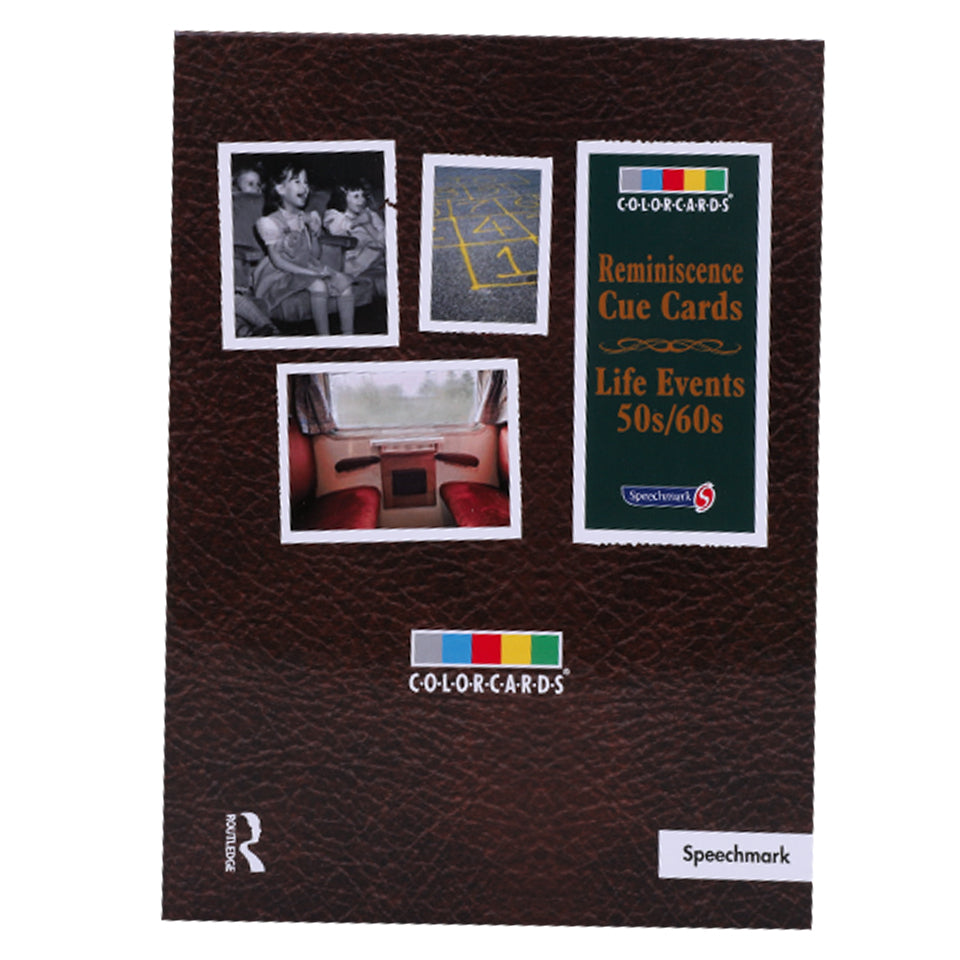 Reminiscence Cue Cards - Life Events - 50s & 60s - Pack of 36