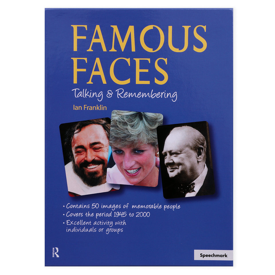 Famous Faces Cue Cards - Pack of 50