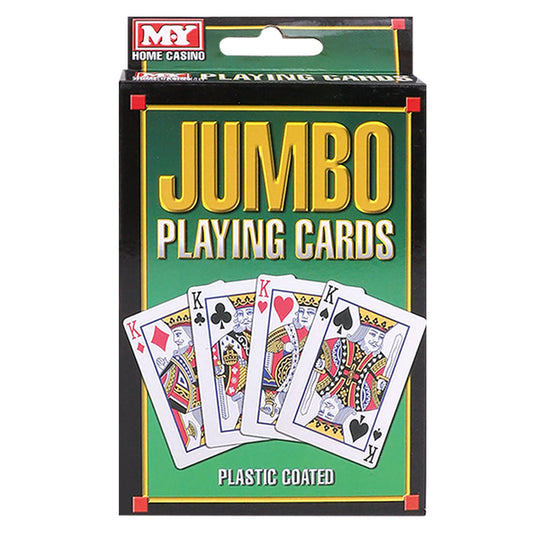 Large Playing Cards - Pack of 52 - 12 x 9cm