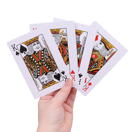 Large Playing Cards - Pack of 52 - 9.5 x 14cm