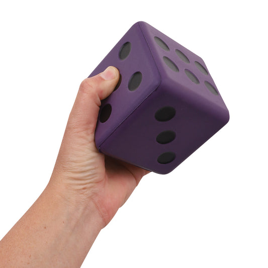 Jumbo Foam Dice - 8 x 8cm - Each