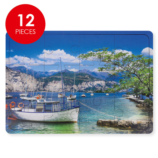 Wooden Puzzle - Italian Coast - 12 Pieces
