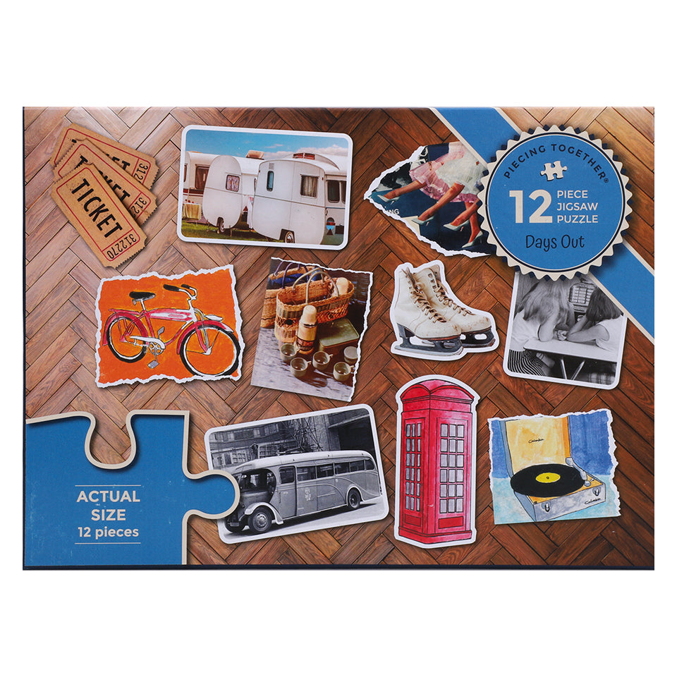 Piecing Together Puzzle - Days Out - 12 Pieces