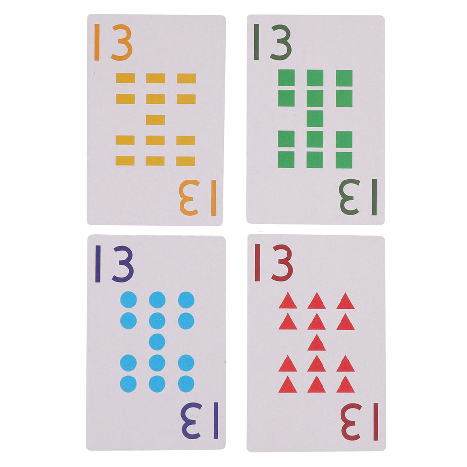 Number Only Playing Cards - Jumbo