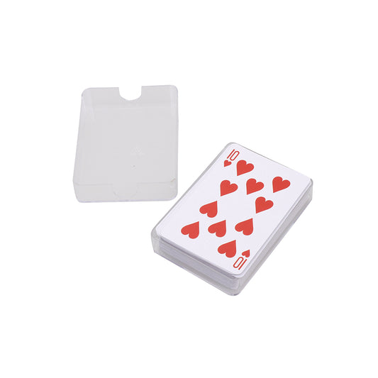 Playing Card Storage Box - Clear - Each