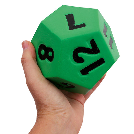 Giant Foam Die - 12 Sided - 13cm - Each