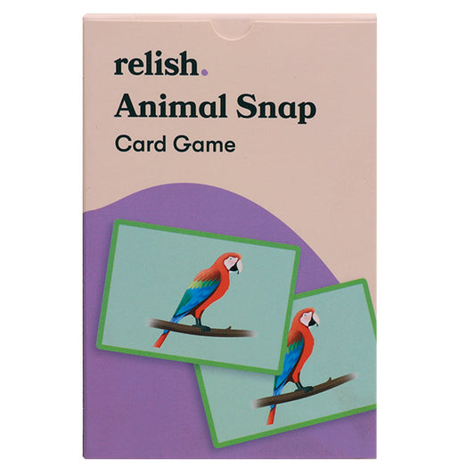 Animal Snap Card Game