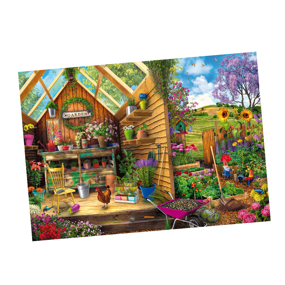 Ravensburger Puzzle - Gardener's Getaway - 300 Large Pieces