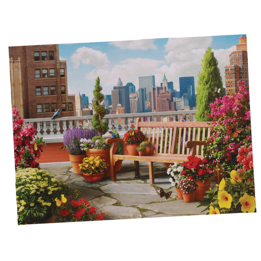 Ravensburger Puzzle - Rooftop Garden - 500 Large Pieces