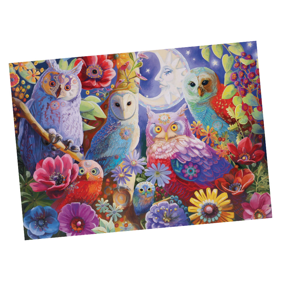 Ravensburger Puzzle - Night Owl Hoot - 300 Large Pieces