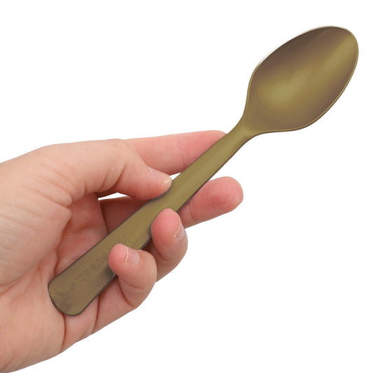 Reusable Plastic Spoons - Gold - Pack of 20