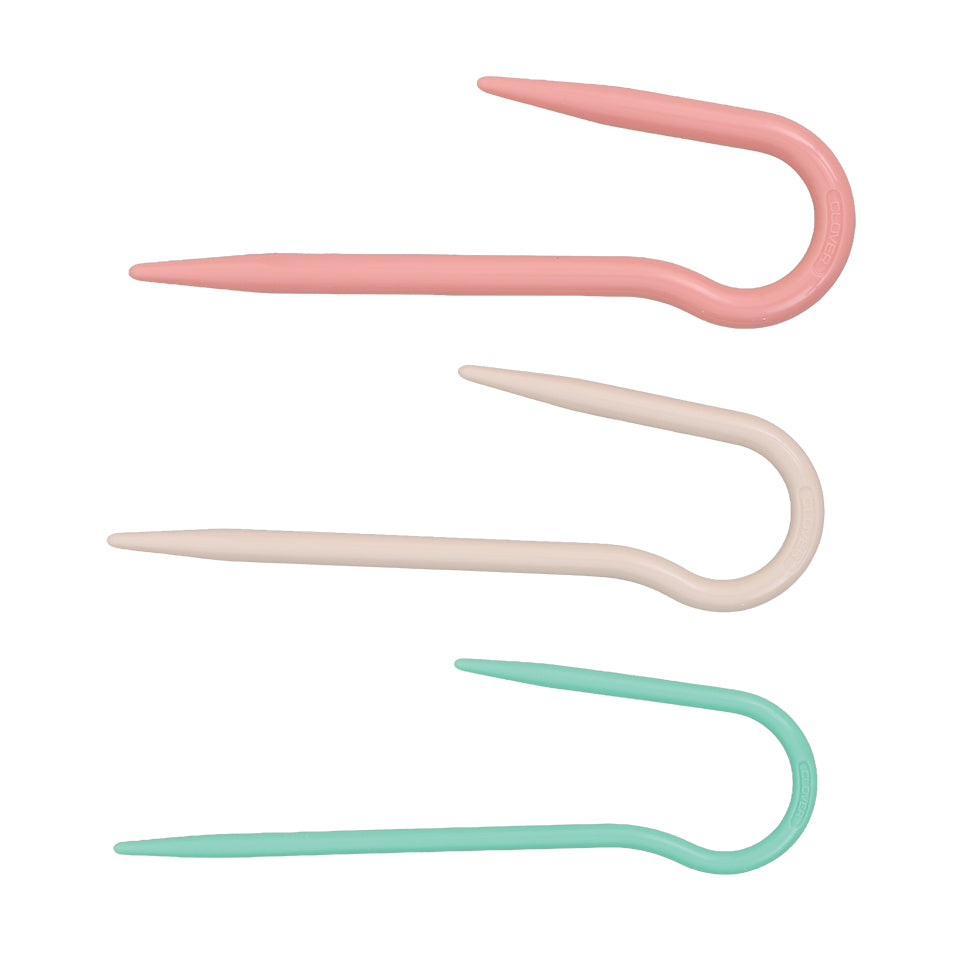 Cable Stitch Holders - U Shaped - Pack of 3