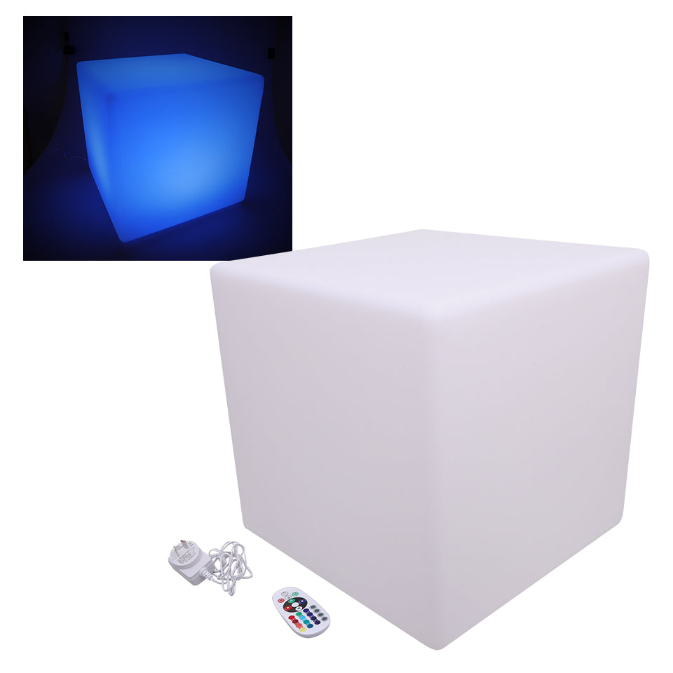 Colour Changing LED Cube - 40cm
