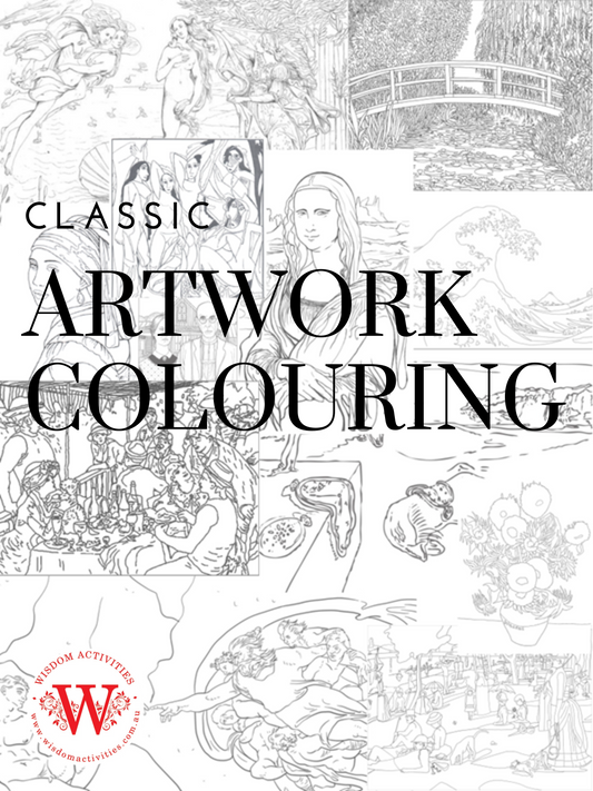 Classic Artworks Colouring In PDF