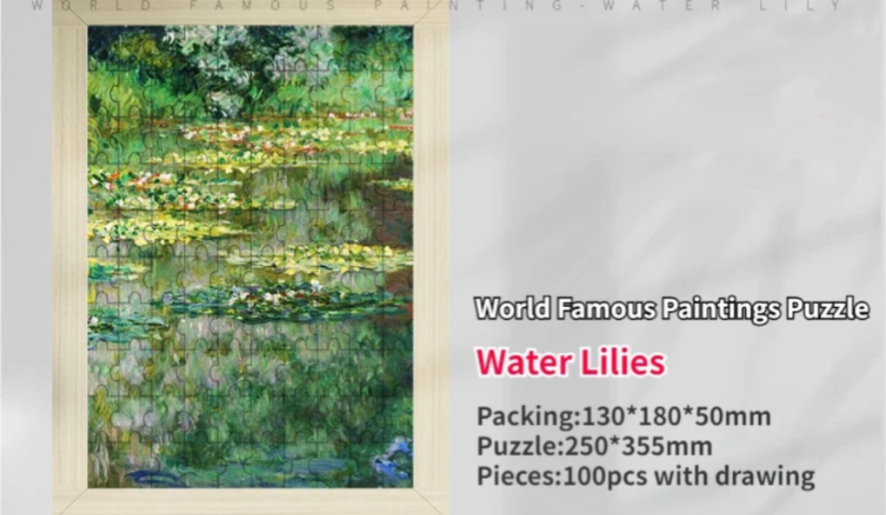Water Lilies - Monet 100pc XL puzzle
