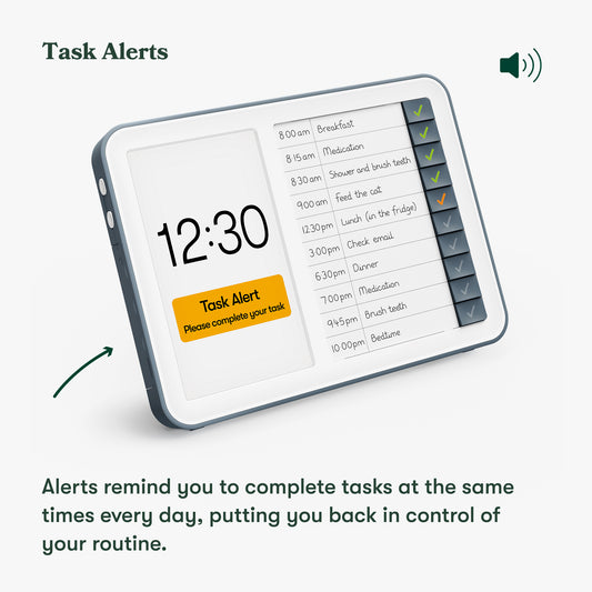 Day Hub - Dementia and Task Reminder Clock