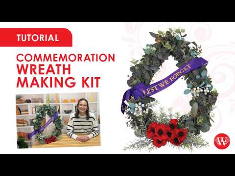 Commemoration Wreath Making Kit