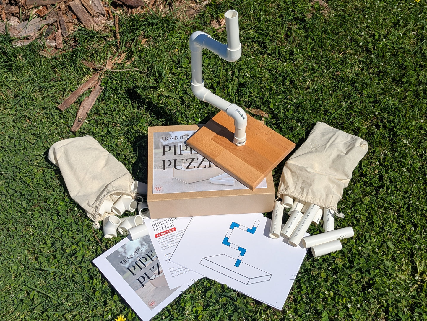 Tradies Pipe Tree Puzzle