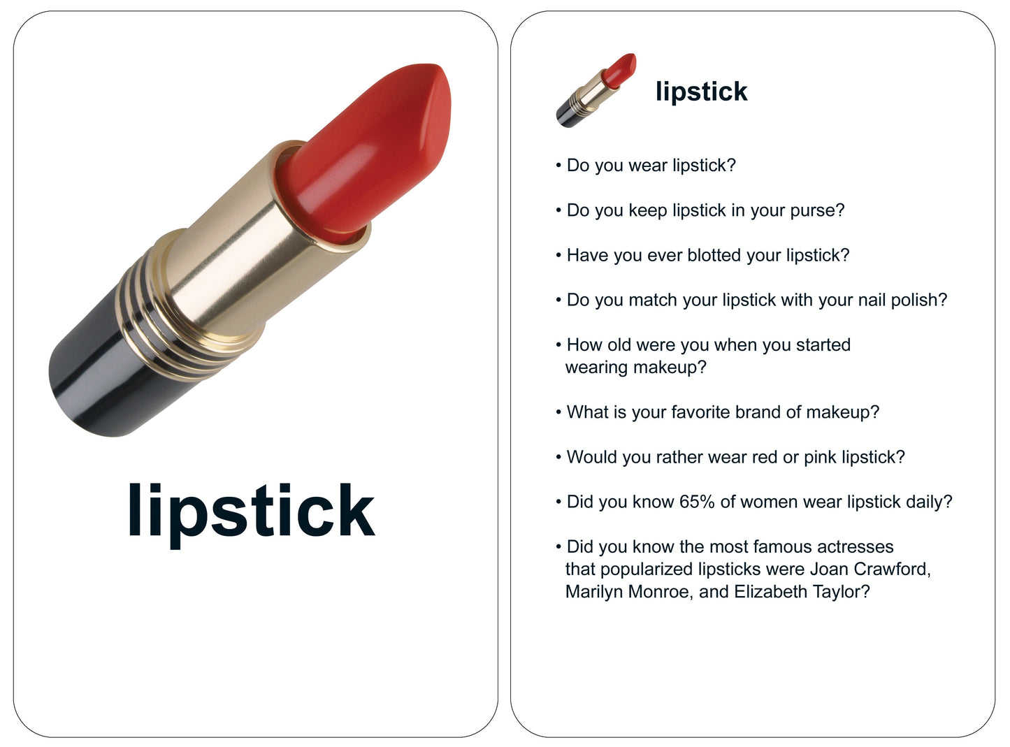 Conversation Cards for Adults