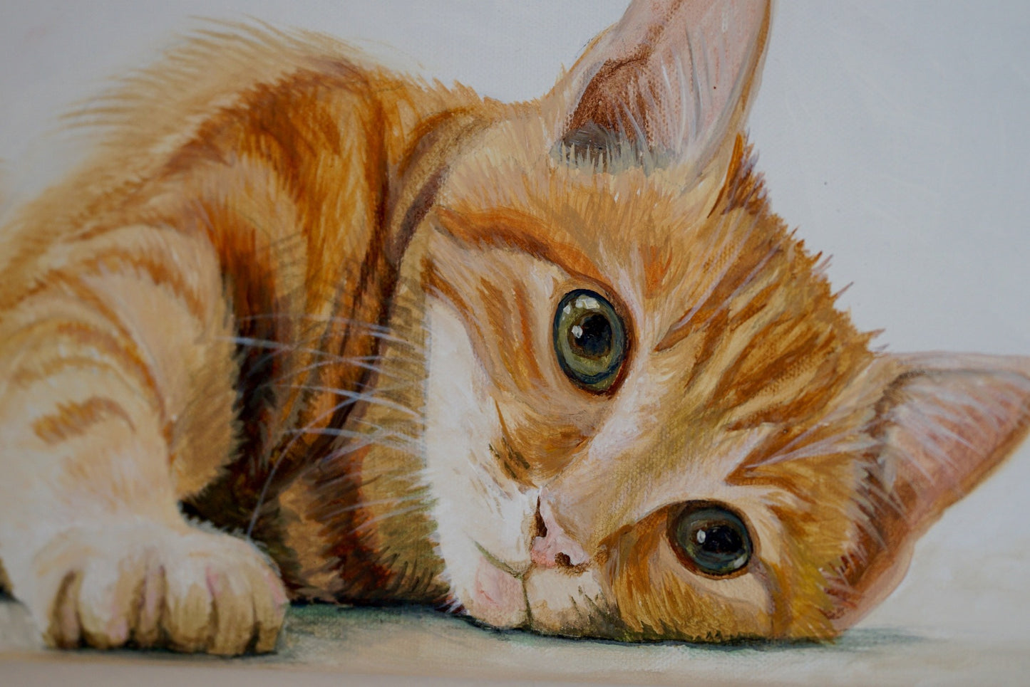 Green Eye Cat - 12 Piece Puzzle