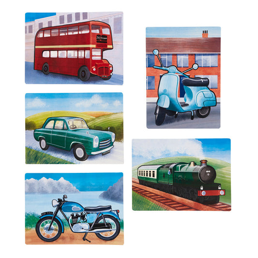 Aquapaint - Classic Vehicles - Pack of 5