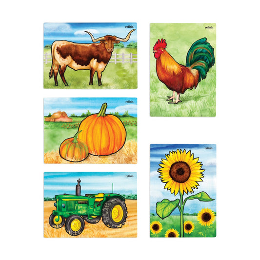 Aquapaint - Farm Memories - Pack of 5