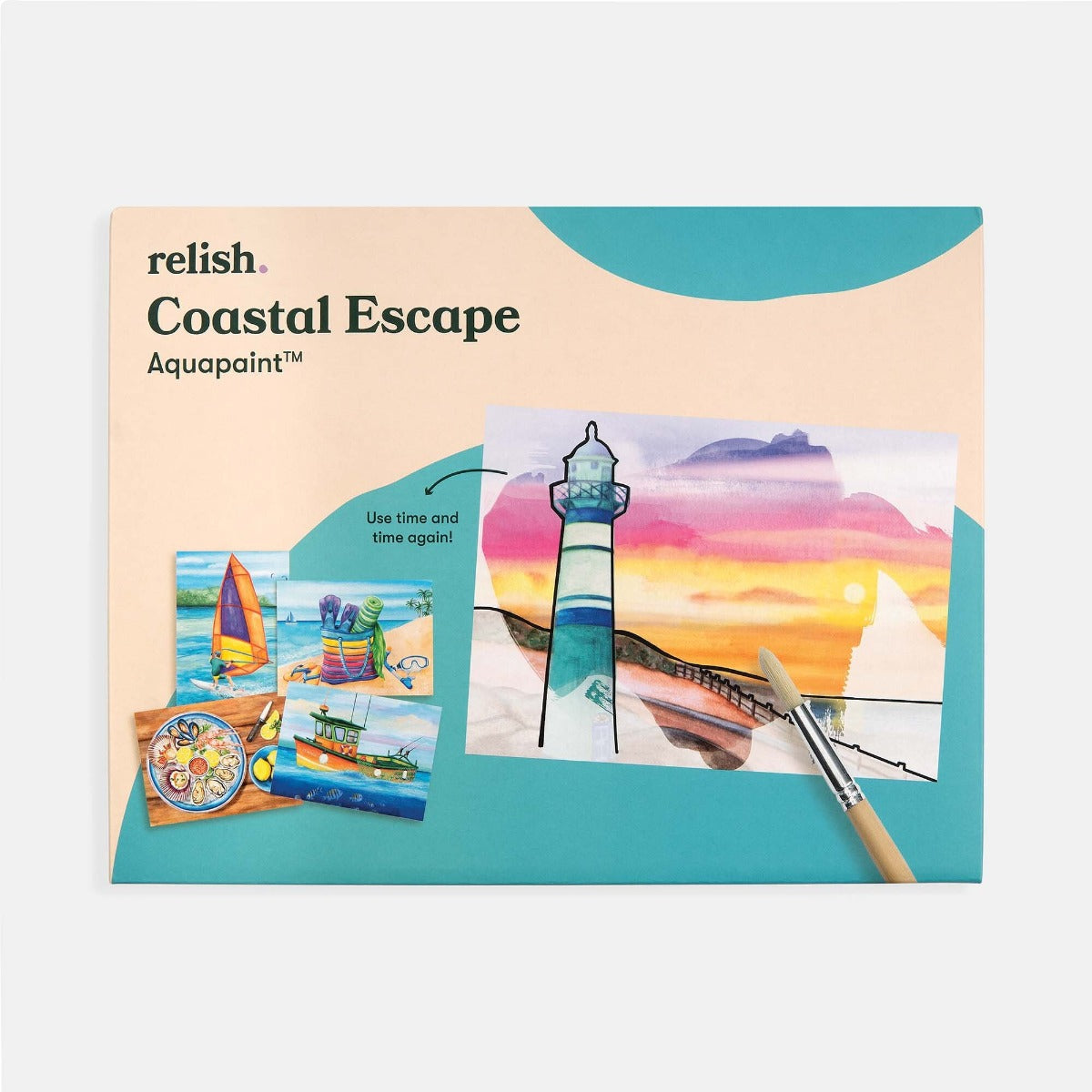 Aqua Paint: Coastal Escape