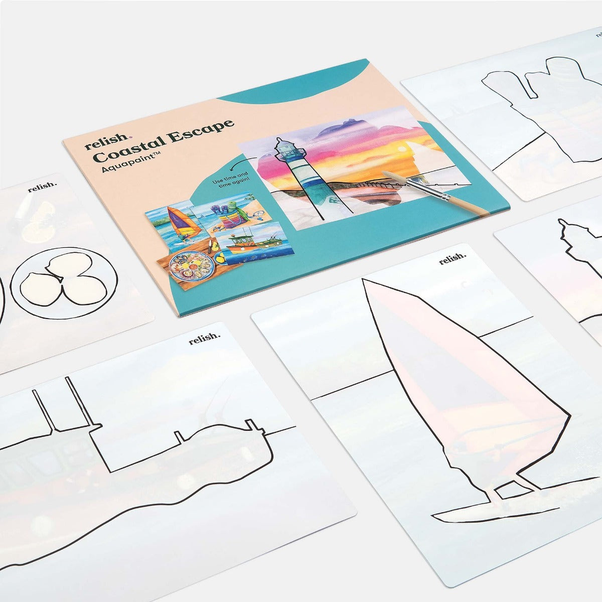Aqua Paint: Coastal Escape