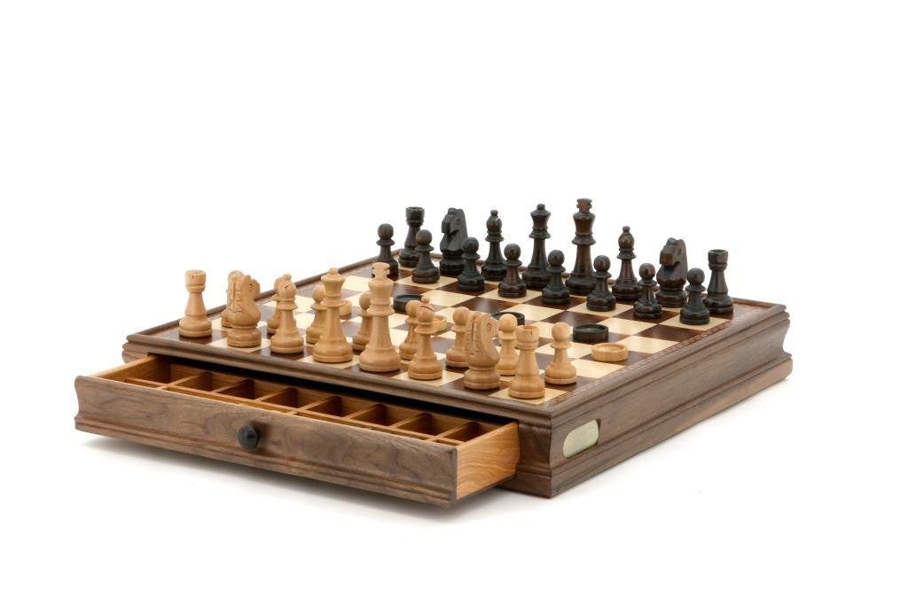 Checkers & Chess Premium Set