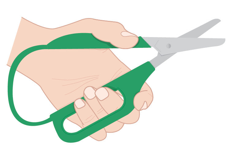 Long Loop Easi-Grip Scissors 45mm