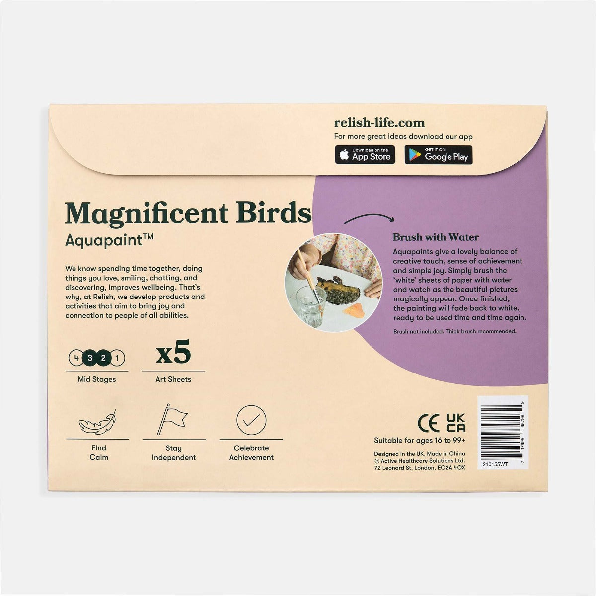 Aqua Paint: Magnificent Birds
