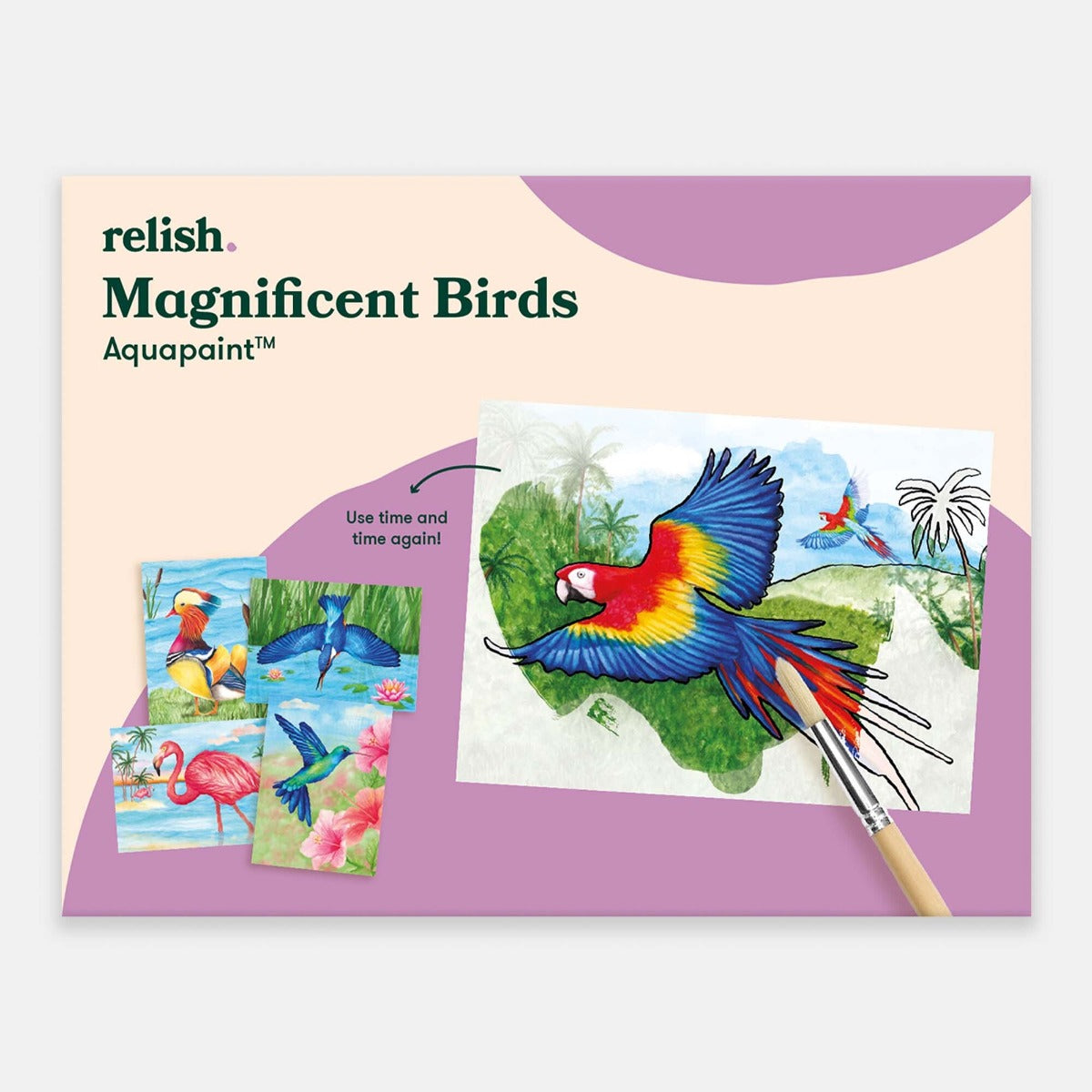 Aqua Paint: Magnificent Birds