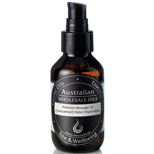 Premium Massage Oil (Unscented) - Water Dispersible 100ml