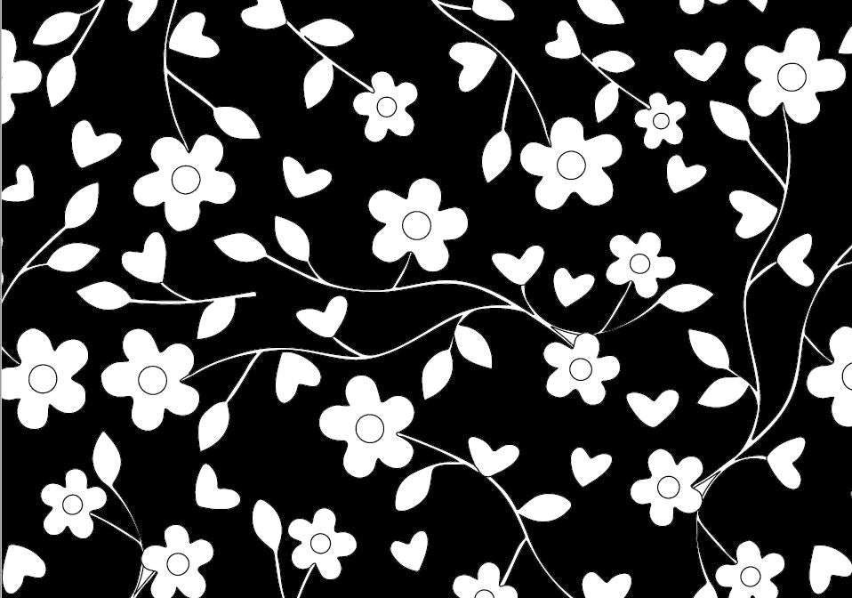A4 Colouring In: Black Background Images