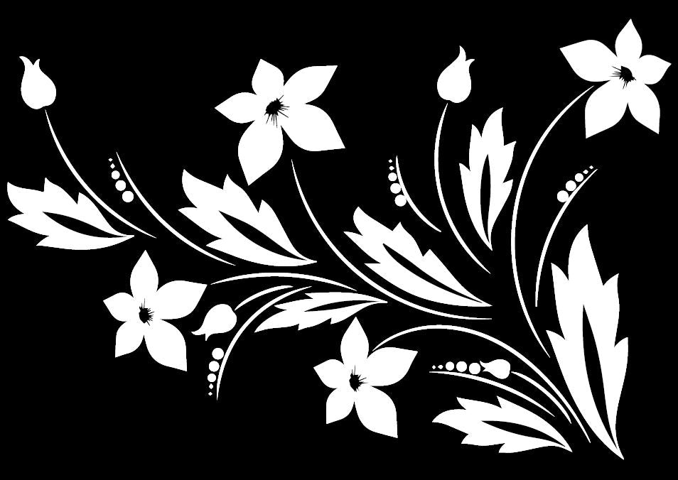 A4 Colouring In: Black Background Images