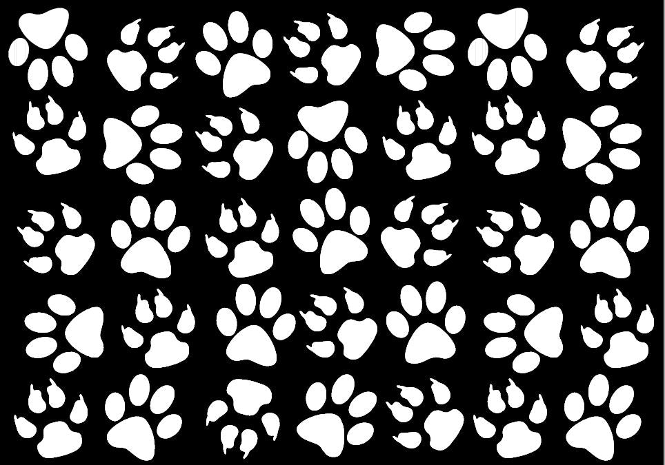 A4 Colouring In: Black Background Images