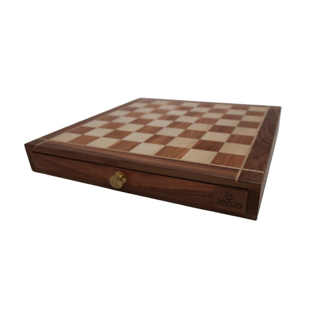 Chess & Checkers Set Wood