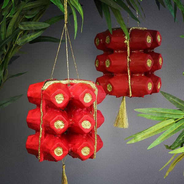 Egg Carton Lanterns