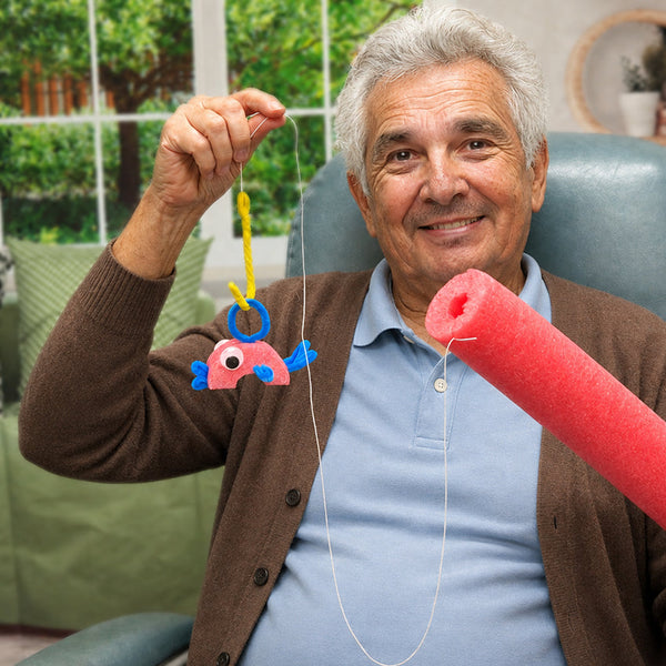 Pool Noodle Fishing Game